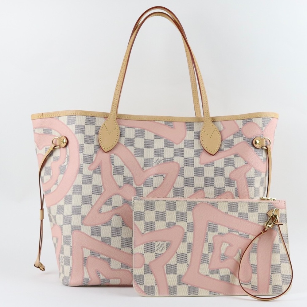 Louis Vuitton Damier Azur Tahitienne Neverfull MM